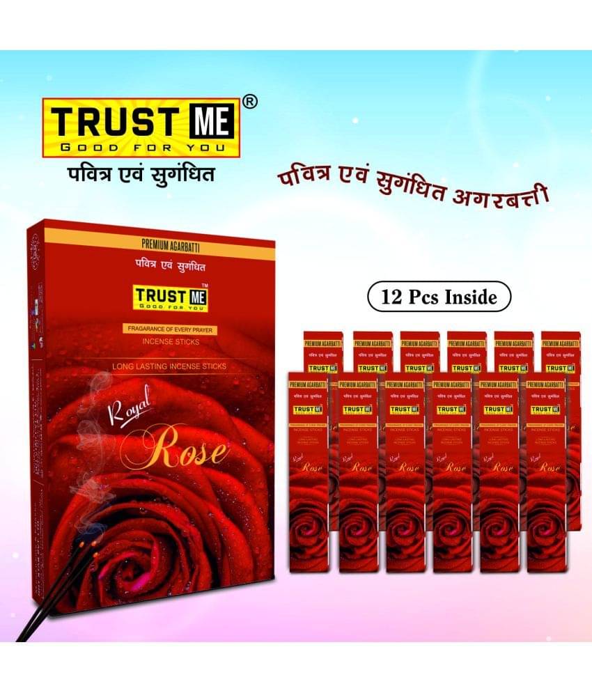     			Trust Me Incense Stick Rose 350 gm ( Pack of 1 )