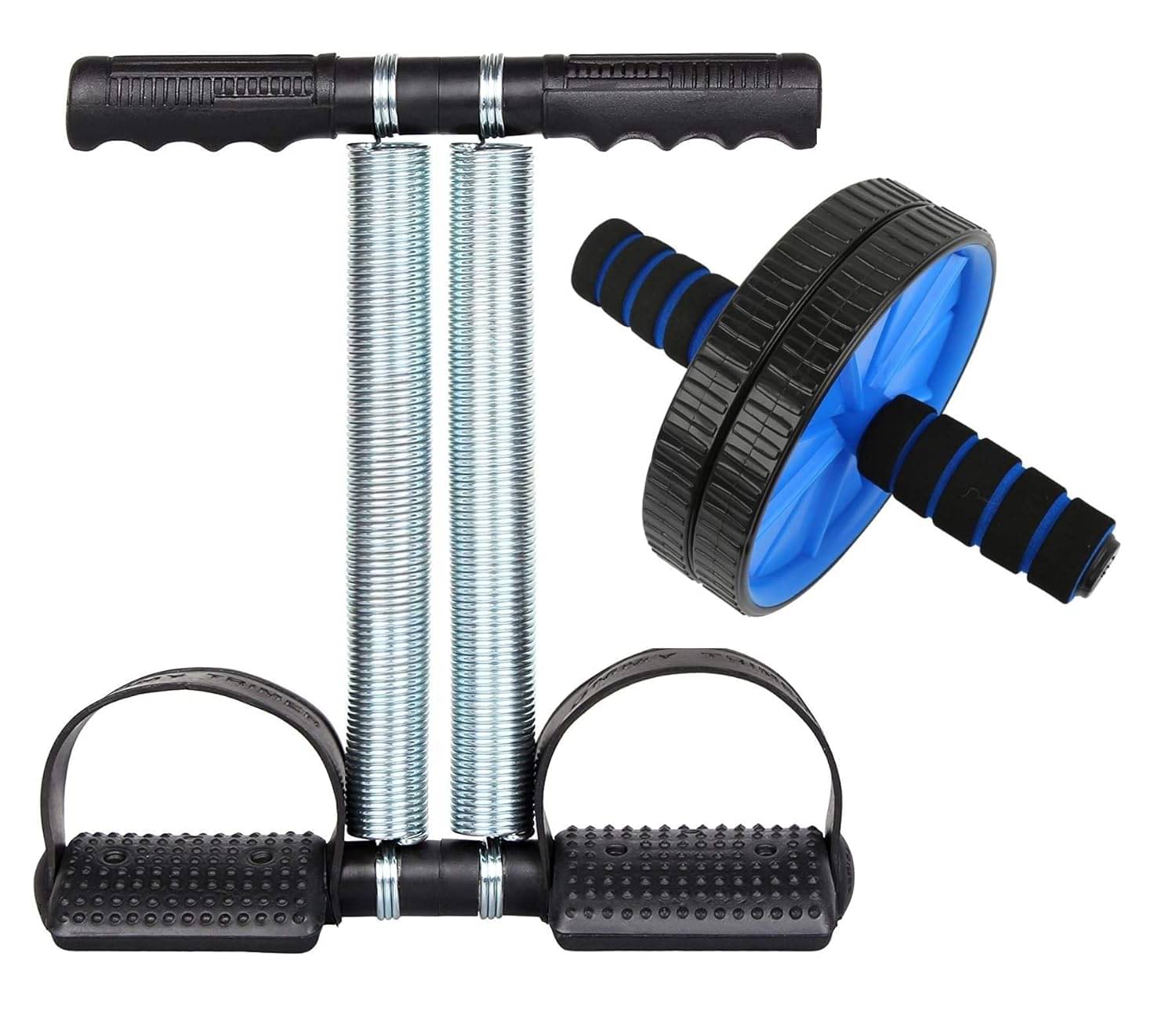 Tummy Trimmer & Ab Wheel Roller with Mat (Combo)- Abs Exercise Fitness Equipment For Home Gym Perfect Gym Tummy Trimmer & Ab Wheel Roller with Mat (Combo)- Abs Exercise Fitness Equipment For Home Gym Perfect Gym