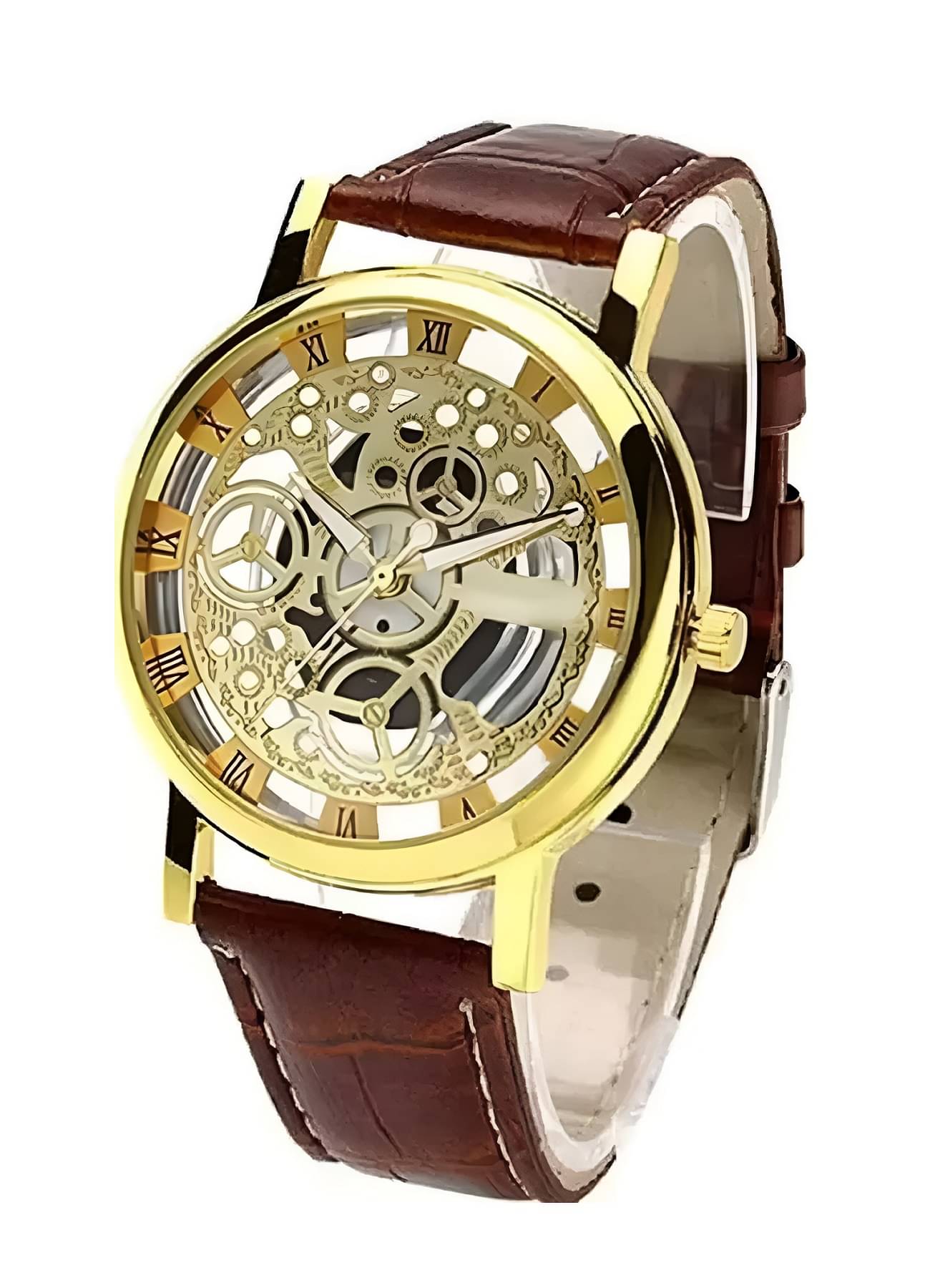     			Viser Gold Dial Analog Boys Watch ( Pack of 1 )