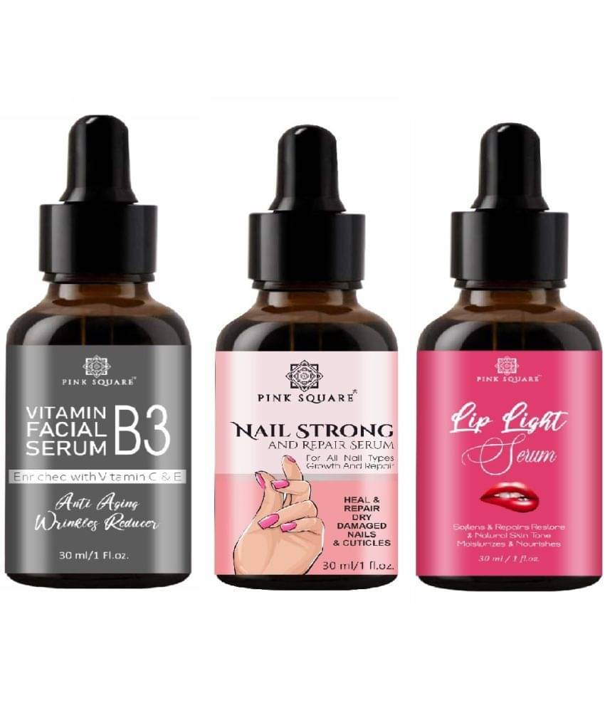 pink square Face Serum Vitamin C Skin Toning For All Skin Type ( Pack of 3 ) pink square Face Serum Vitamin C Skin Toning For All Skin Type ( Pack of 3 )