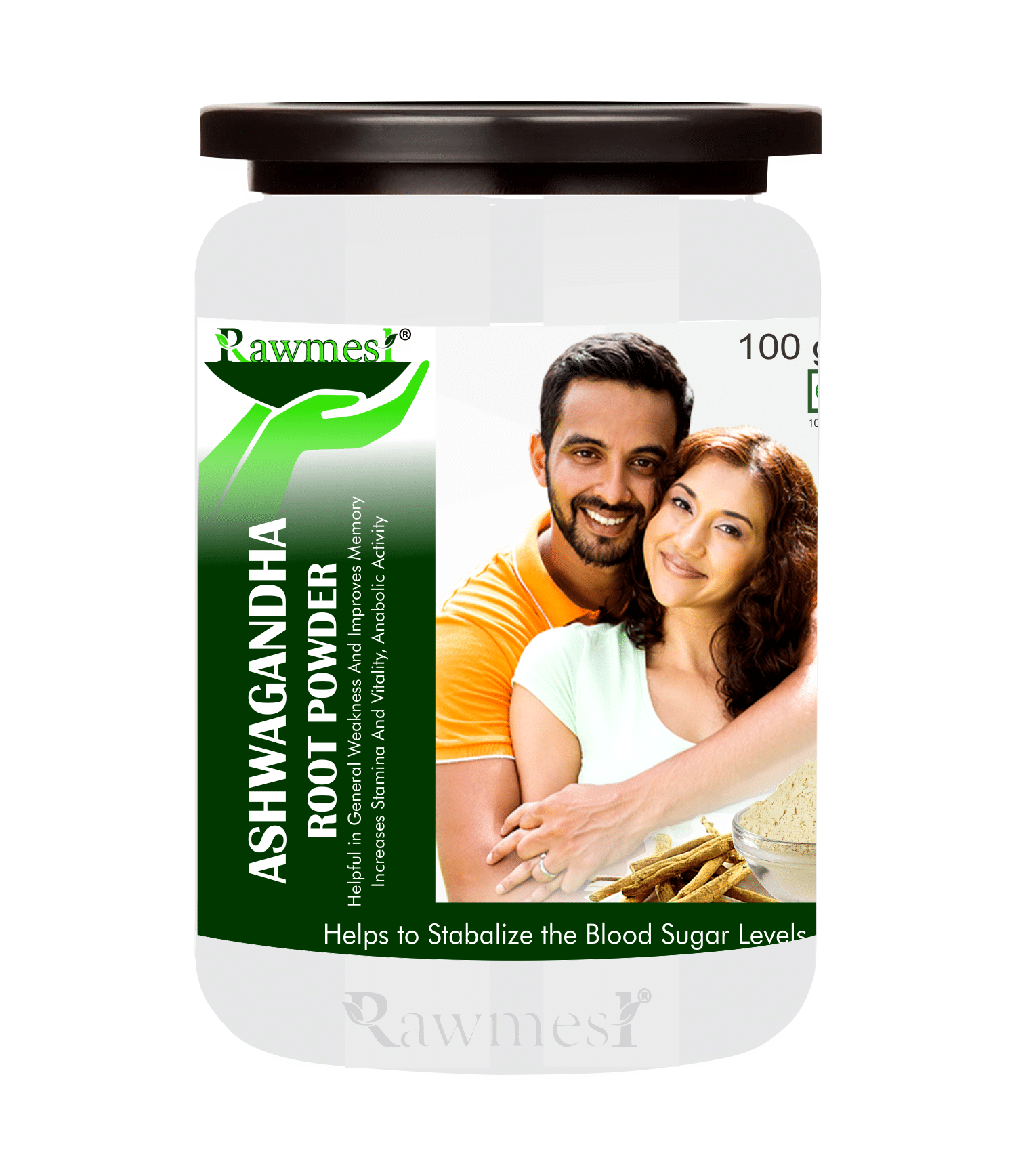 Rawmest Aswagandha Root Powder 100 Gm Pack of 1 Rawmest Aswagandha Root Powder 100 Gm Pack of 1