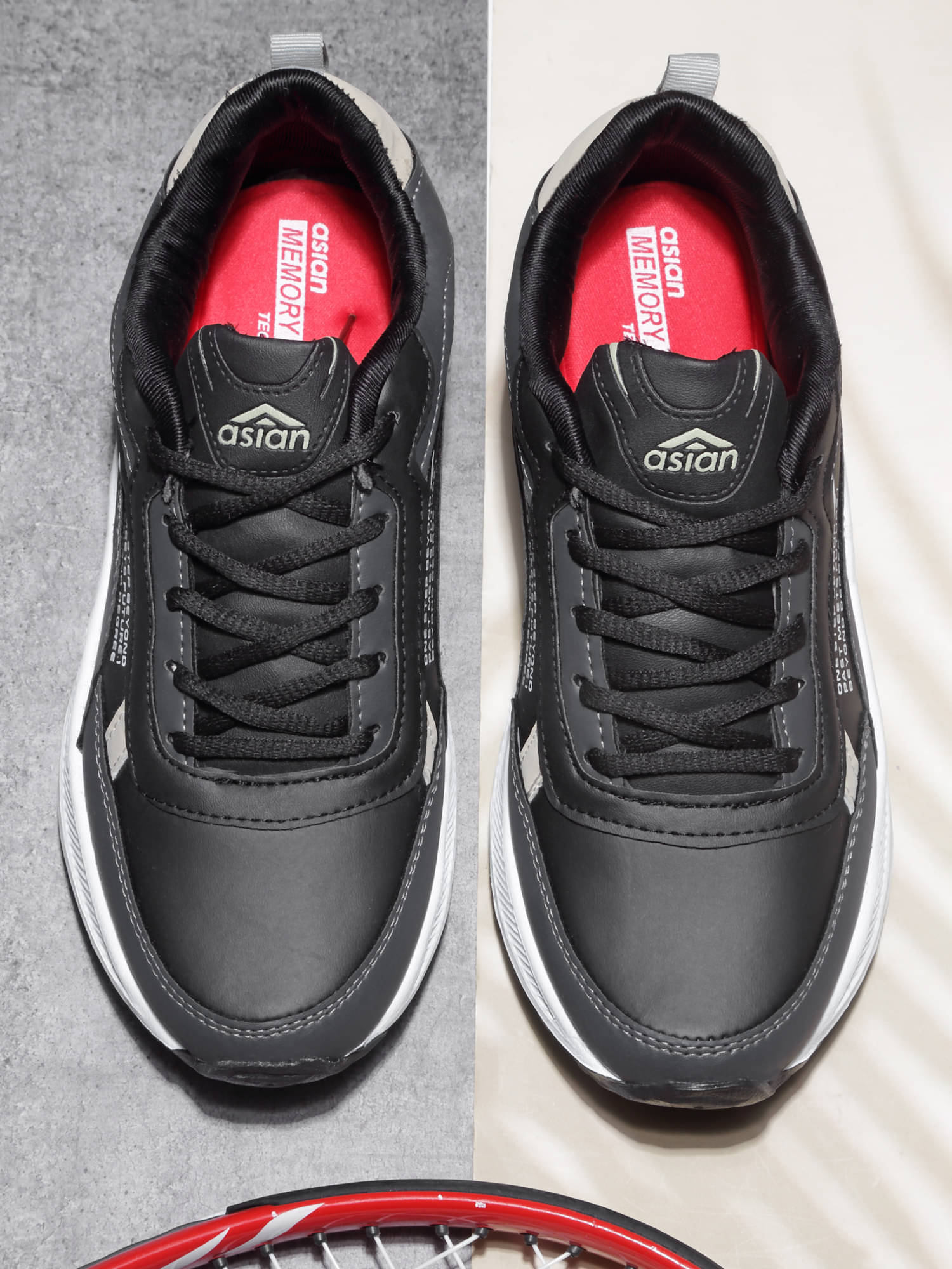 ASIAN WATERPROOF-17 Black Men's Sports Running Shoes ASIAN WATERPROOF-17 Black Men's Sports Running Shoes