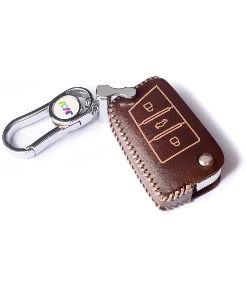 Car Styling Soft Handmade Leather Key Cover Compatible with Skoda Slavia Kushaq Octavia Taigun Tiguan Virtus Kodiaq Superb Folding Key Car Styling Soft Handmade Leather Key Cover Compatible with Skoda Slavia Kushaq Octavia Taigun Tiguan Virtus Kodiaq Superb Folding Key