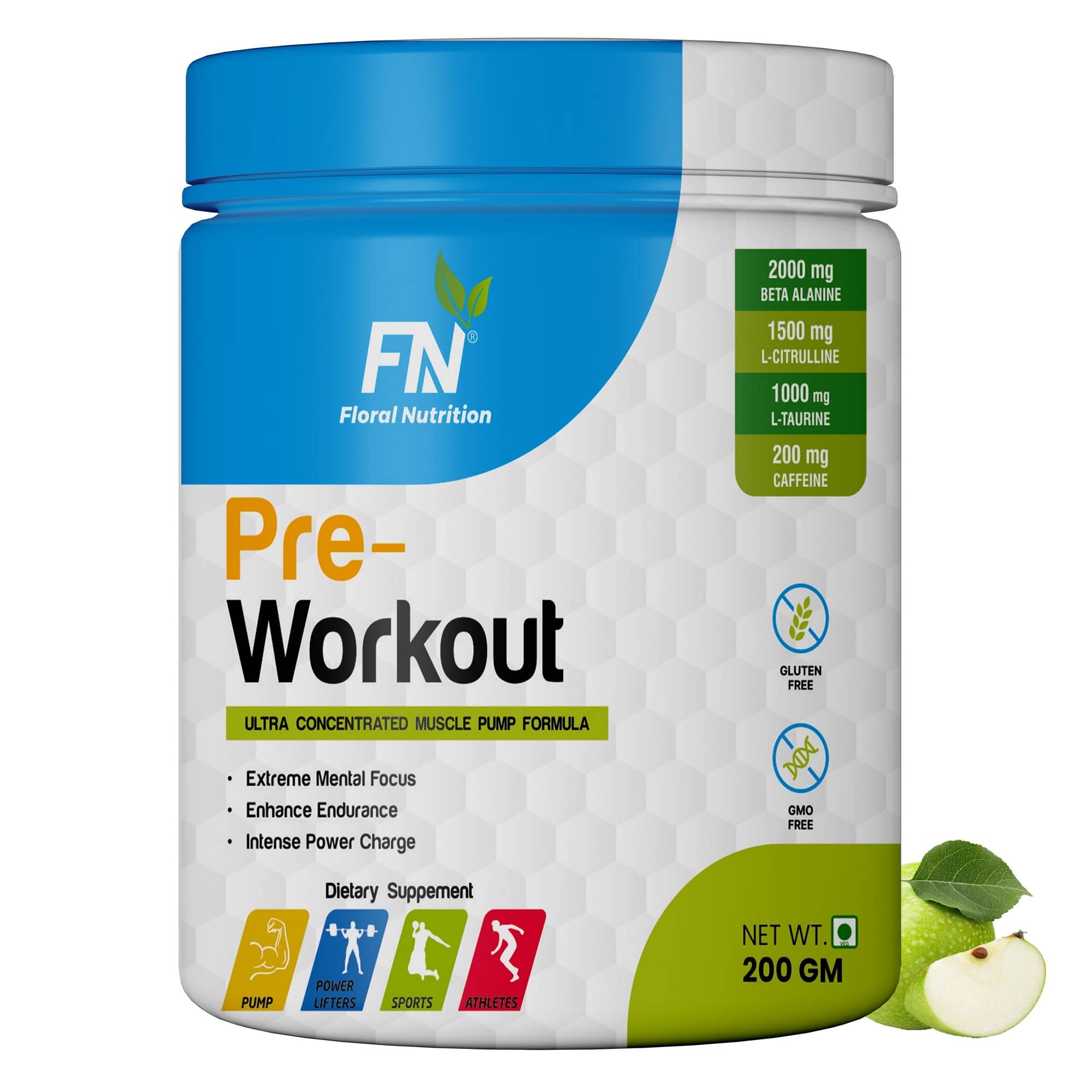 Floral Nutrition Pre Workout Amino Acid 250 gm