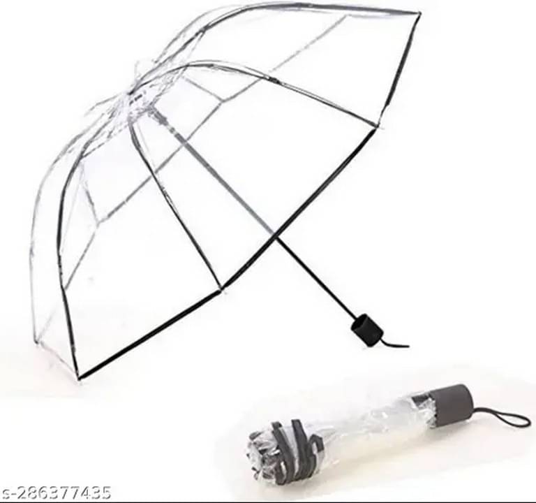     			Infispace White 3 Fold Umbrella
