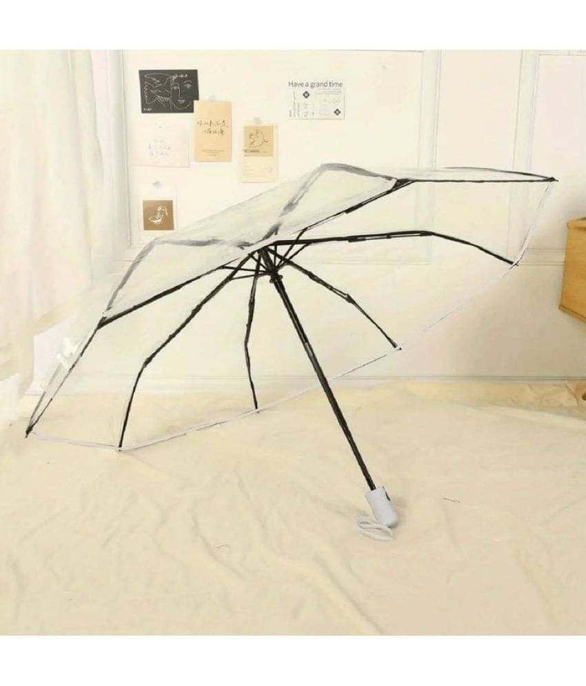     			Infispace White 3 Fold Umbrella