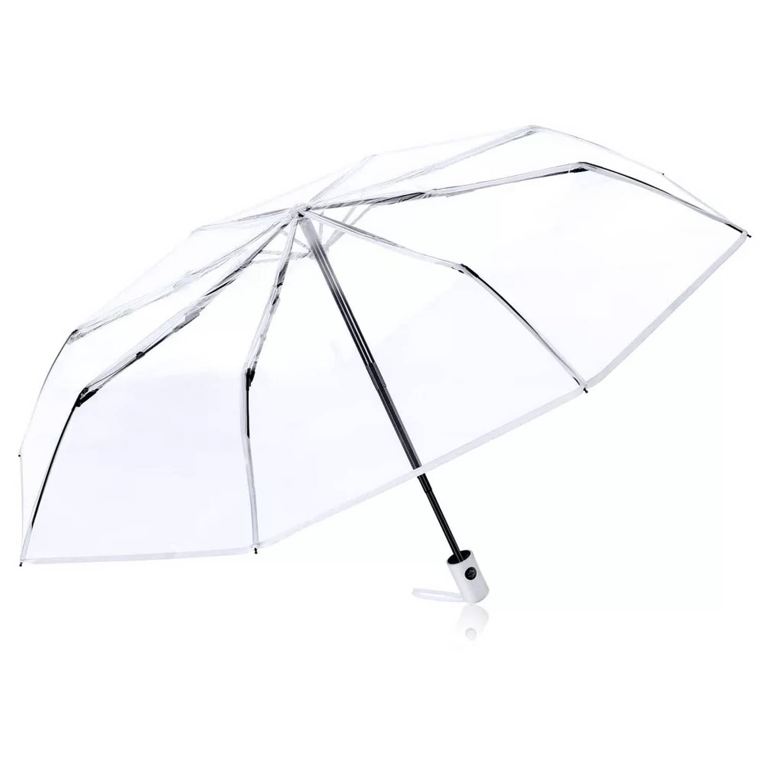     			Infispace White 3 Fold Umbrella