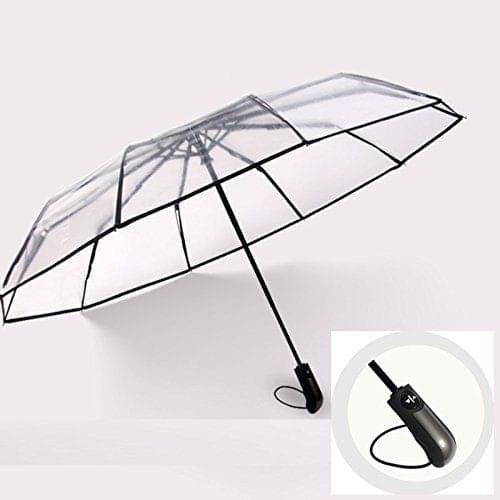     			Infispace White 3 Fold Umbrella