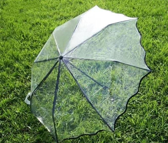     			Infispace White 3 Fold Umbrella