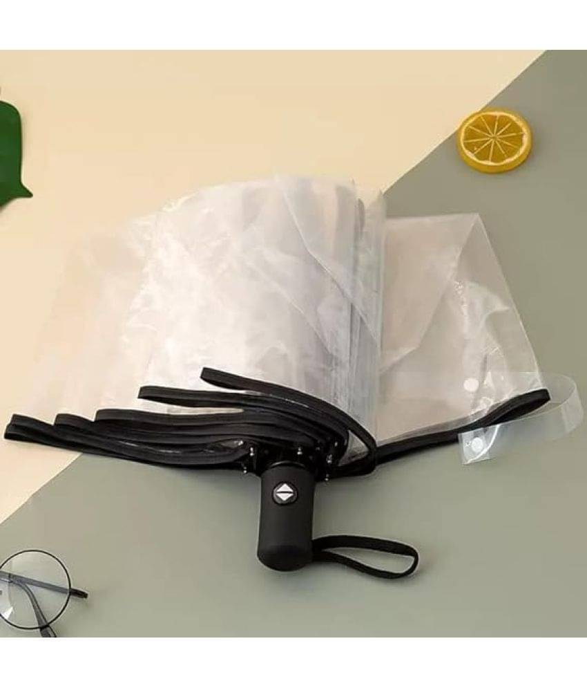     			Infispace White 3 Fold Umbrella