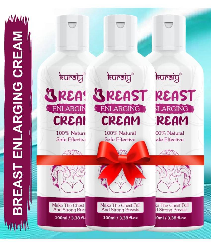     			KURAIY Breast Tightening and Lifting Breast Enhancement Cream 100ml Pack Of 3