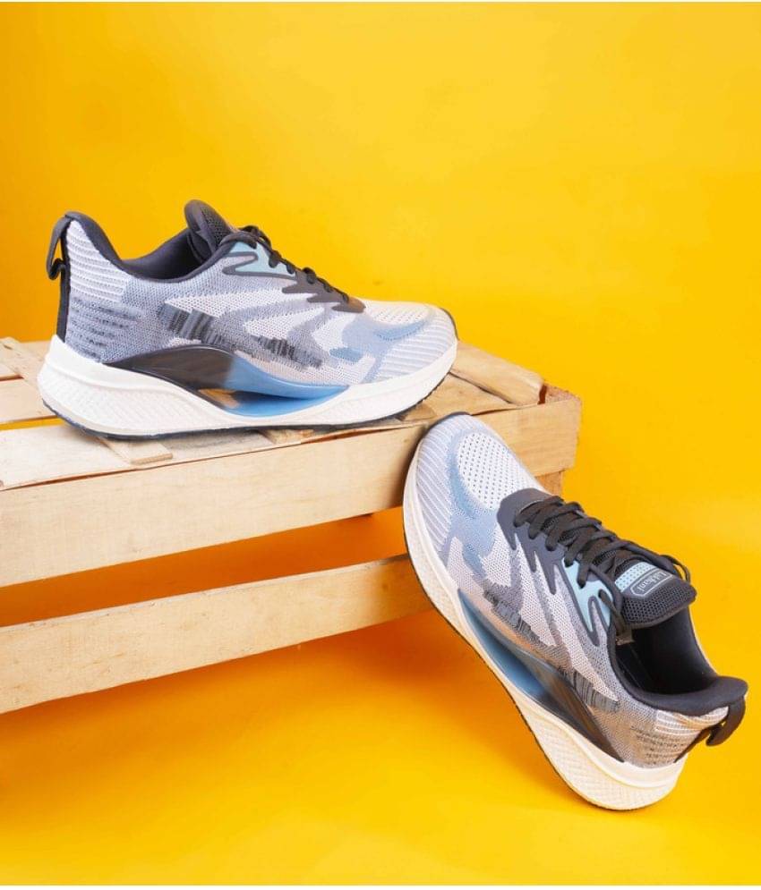 Lakhani Aashirwad L-1506_White-R.Blue White Men's Sports Running Shoes Lakhani Aashirwad L-1506_White-R.Blue White Men's Sports Running Shoes
