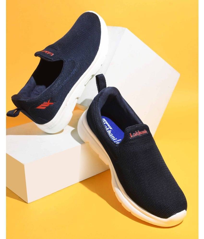     			Lakhani Aashirwad L-753_Navy-Red Navy Men's Sports Running Shoes