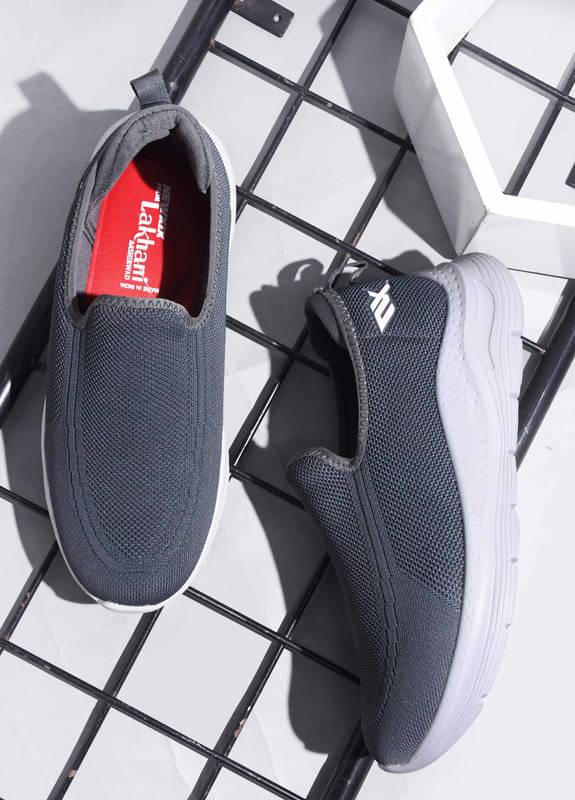 Lakhani Aashirwad L-801_Dark Grey Gray Men's Sports Running Shoes Lakhani Aashirwad L-801_Dark Grey Gray Men's Sports Running Shoes