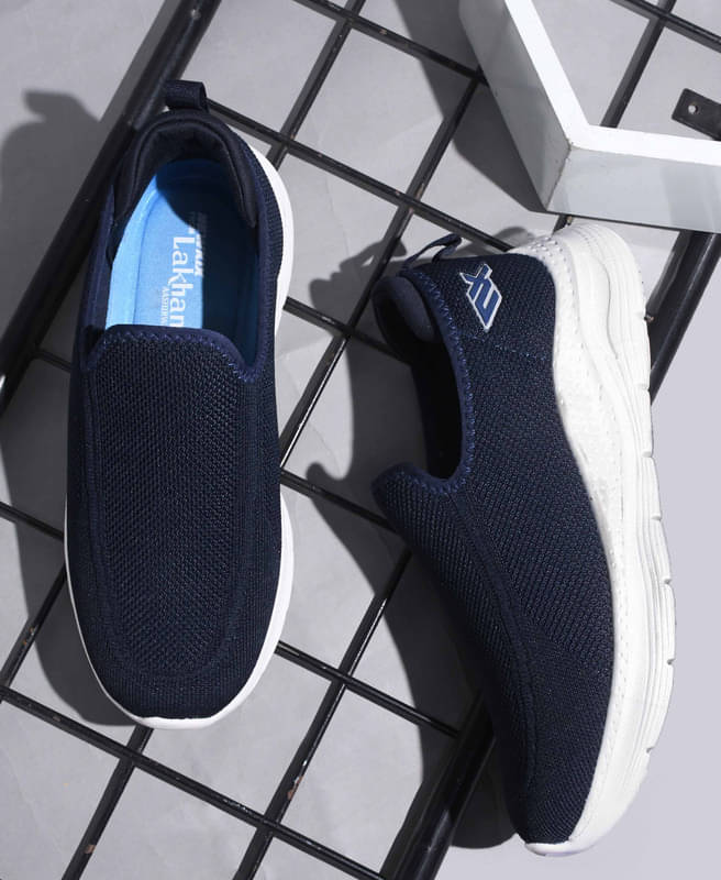     			Lakhani Aashirwad L-801_Navy Navy Men's Sports Running Shoes