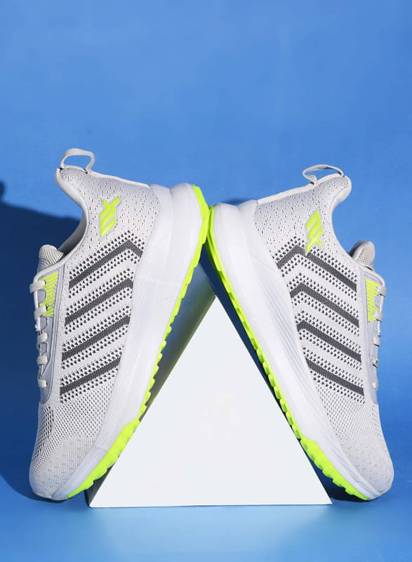 Lakhani Aashirwad L-903_L.Grey-P.Grn Gray Men's Sports Running Shoes Lakhani Aashirwad L-903_L.Grey-P.Grn Gray Men's Sports Running Shoes