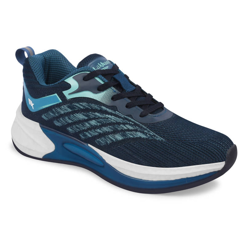 Lakhani Aashirwad L-Earth_Teal Blue Blue Men's Sports Running Shoes Lakhani Aashirwad L-Earth_Teal Blue Blue Men's Sports Running Shoes