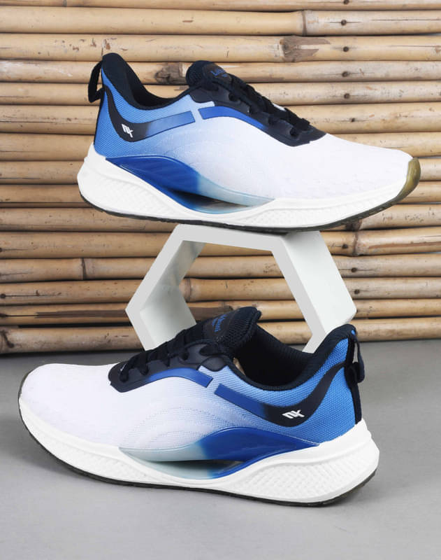     			Lakhani Aashirwad L-Max-01_W-Navy-Sky Navy Men's Sports Running Shoes