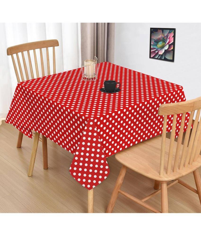     			Oasis Hometex Printed Cotton 2 Seater Square Table Cover ( 102 x 102 ) cm Pack of 1 Multicolor