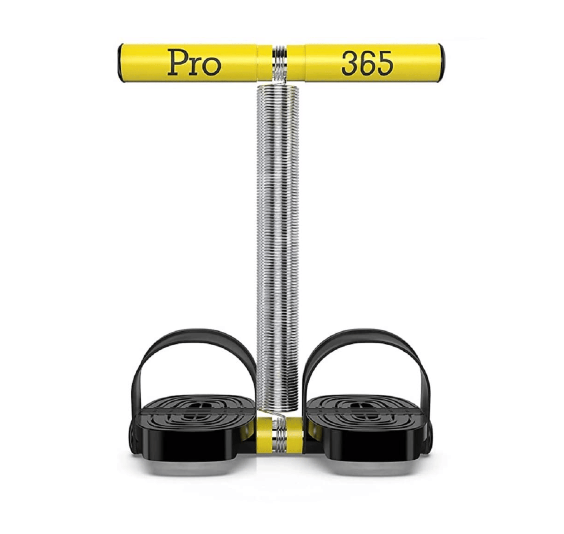    			PRO365 Tummy Trimmer Exerciser/Flat Pedal For Extra Support/Sit Up Equipment/Sport Fitness/Leg Exerciser/Home Gym Equipment Single Spring (Yellow, 6 Month manufacturer Warranty)