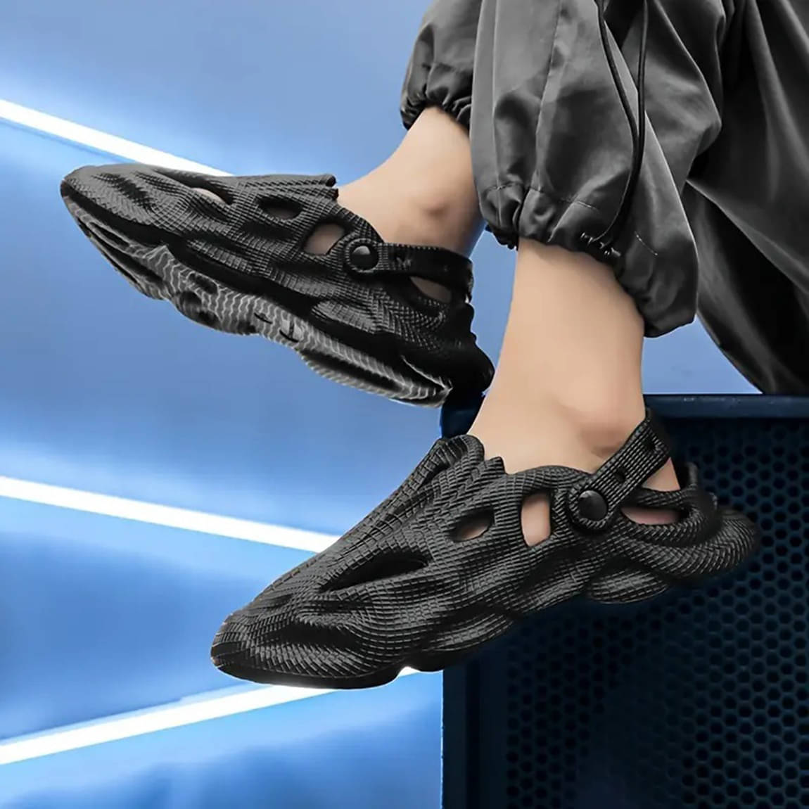 Secritas - Black Men's Clogs Secritas - Black Men's Clogs