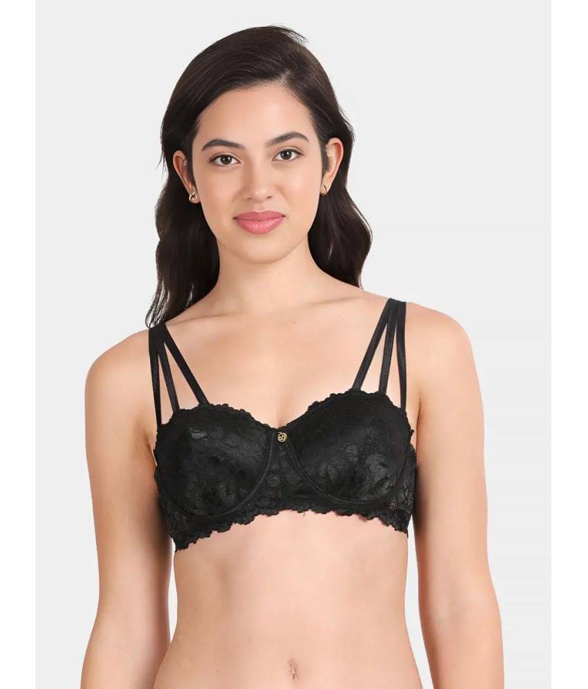 Susie Lace Lightly Padded Women's Everyday Bra ( Black ) Susie Lace Lightly Padded Women's Everyday Bra ( Black )