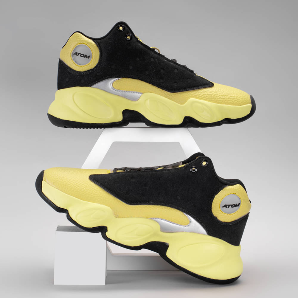     			ATOM Street Swagger Yellow Men's Sneakers