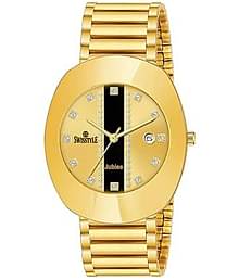 Swisstyle Gold Metal Analog Men's Watch