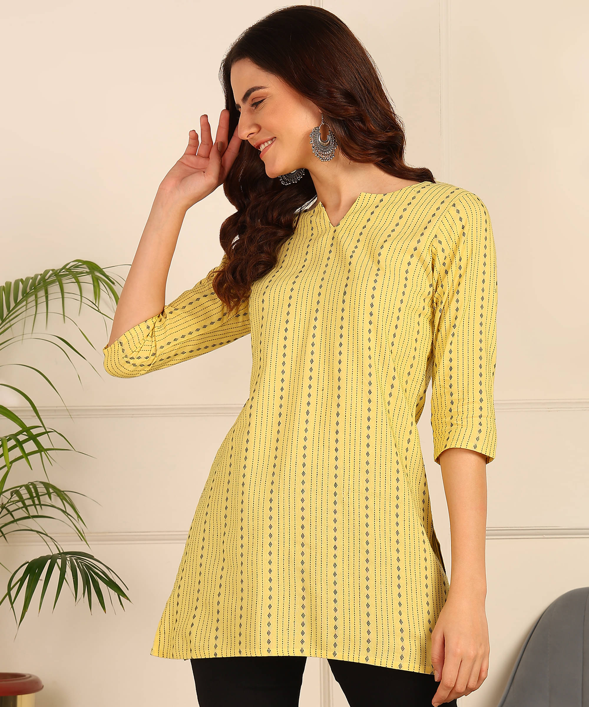     			Cotton Short Kurti For Women (Pack of 1)
