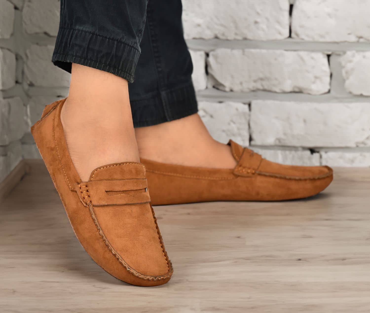 FOGGY Tan Men's Driving - Formal Shoes | Buy online on ZillyBuy