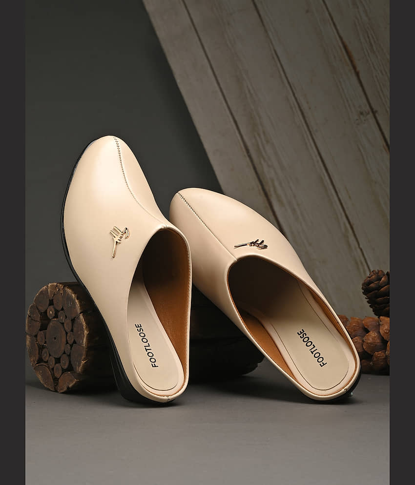 Footloose Maroon Women's Mules - Ethnic Shoes | Buy online on ZillyBuy