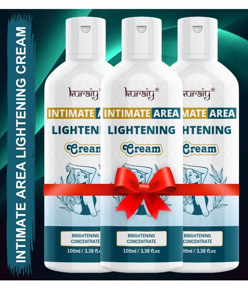     			KURAIY Skin Brightening Instant Glow Cream, Lightweight and Non-Greasy Cream 100ml Pack Of 3
