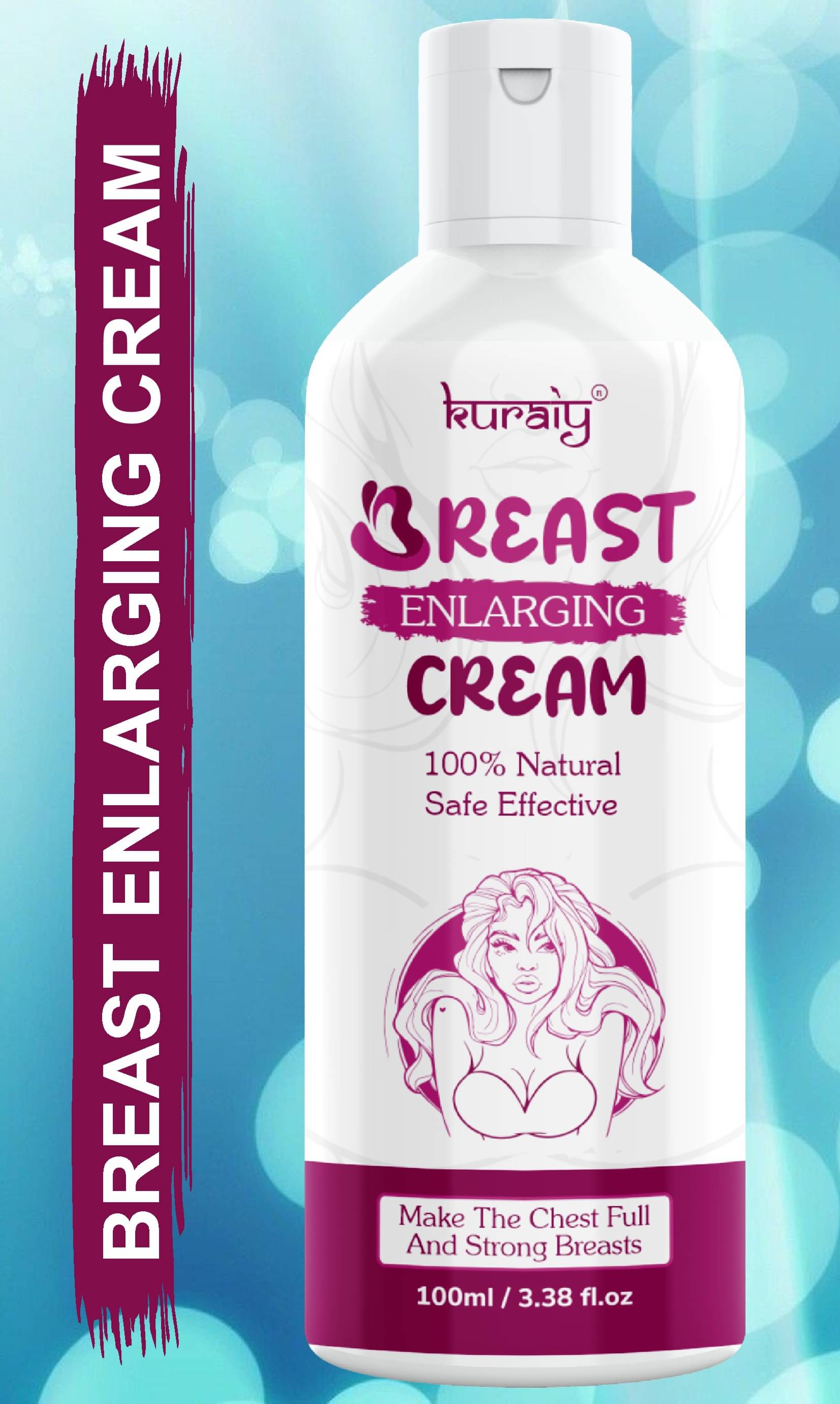     			KURAIY Breast Enlargement Cream Collagen Wrinkle Lift Firm Body Care Women care