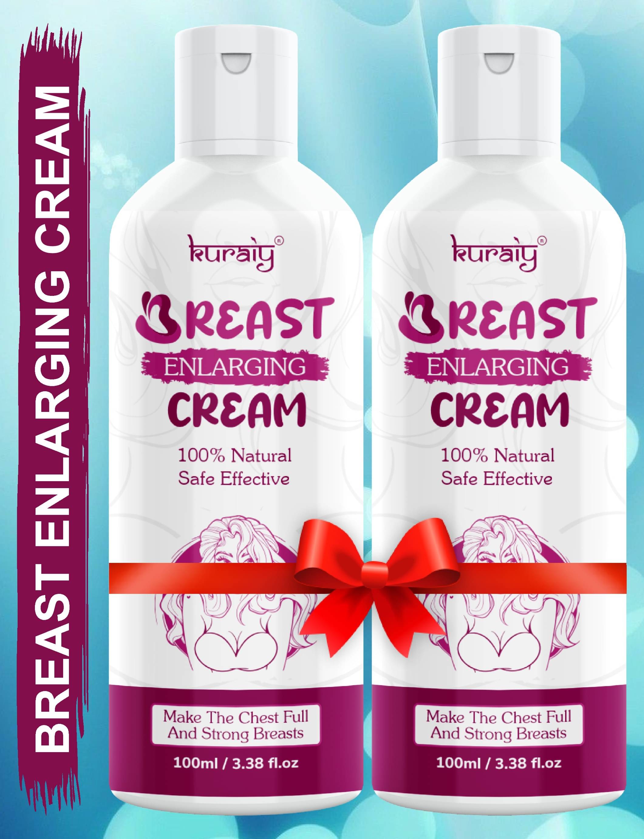     			KURAIY Breast Enhancement Cream Female Elasticity Breast Enhancement Cream Pack Of 2