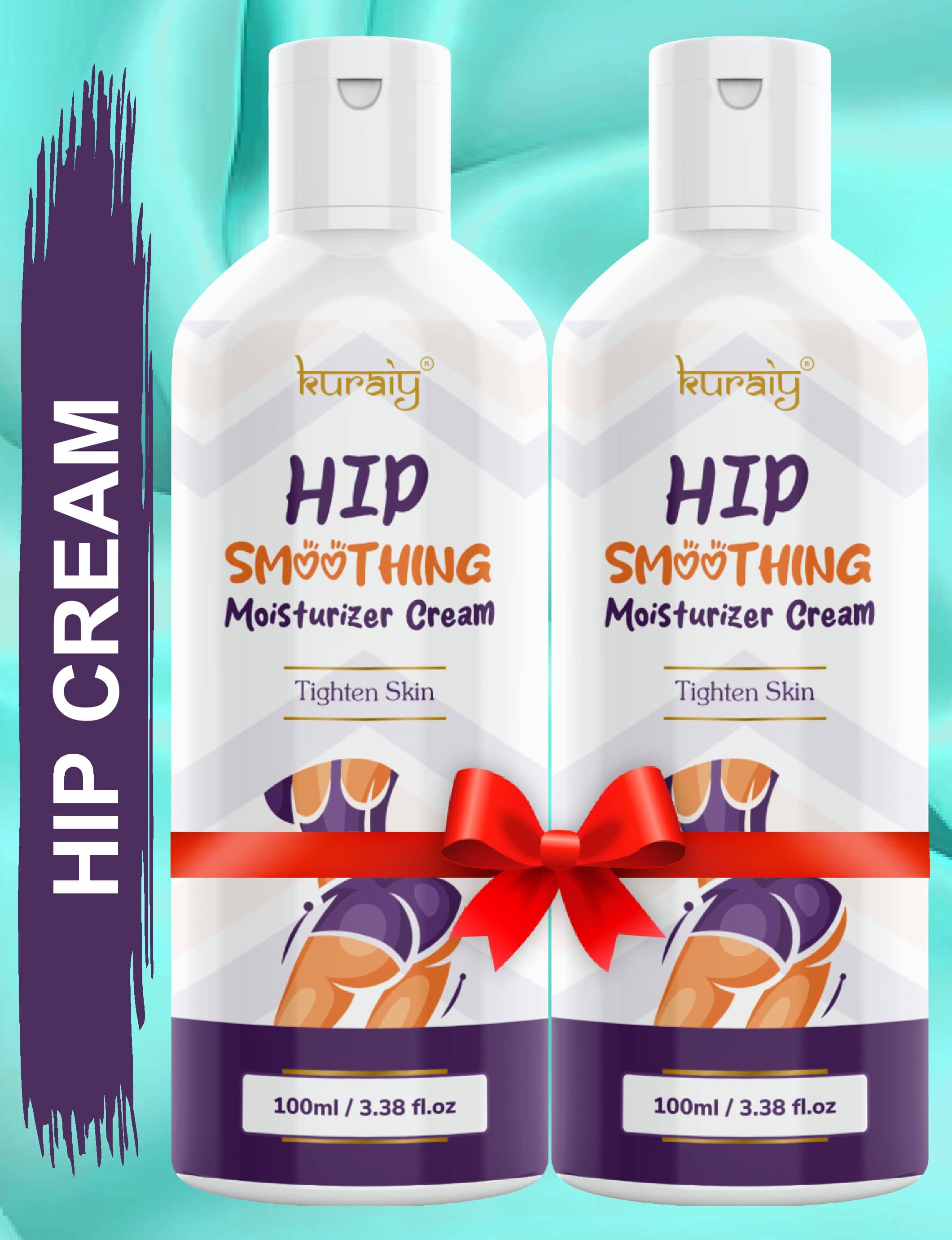 KURAIY Hip Lift body Cream For Hip Enhancement Cream Enlargement Butt 100ML Pack Of 2