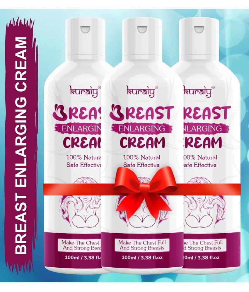     			KURAIY Breast Tightening and Lifting Breast Enhancement Cream 100ml Pack Of 3