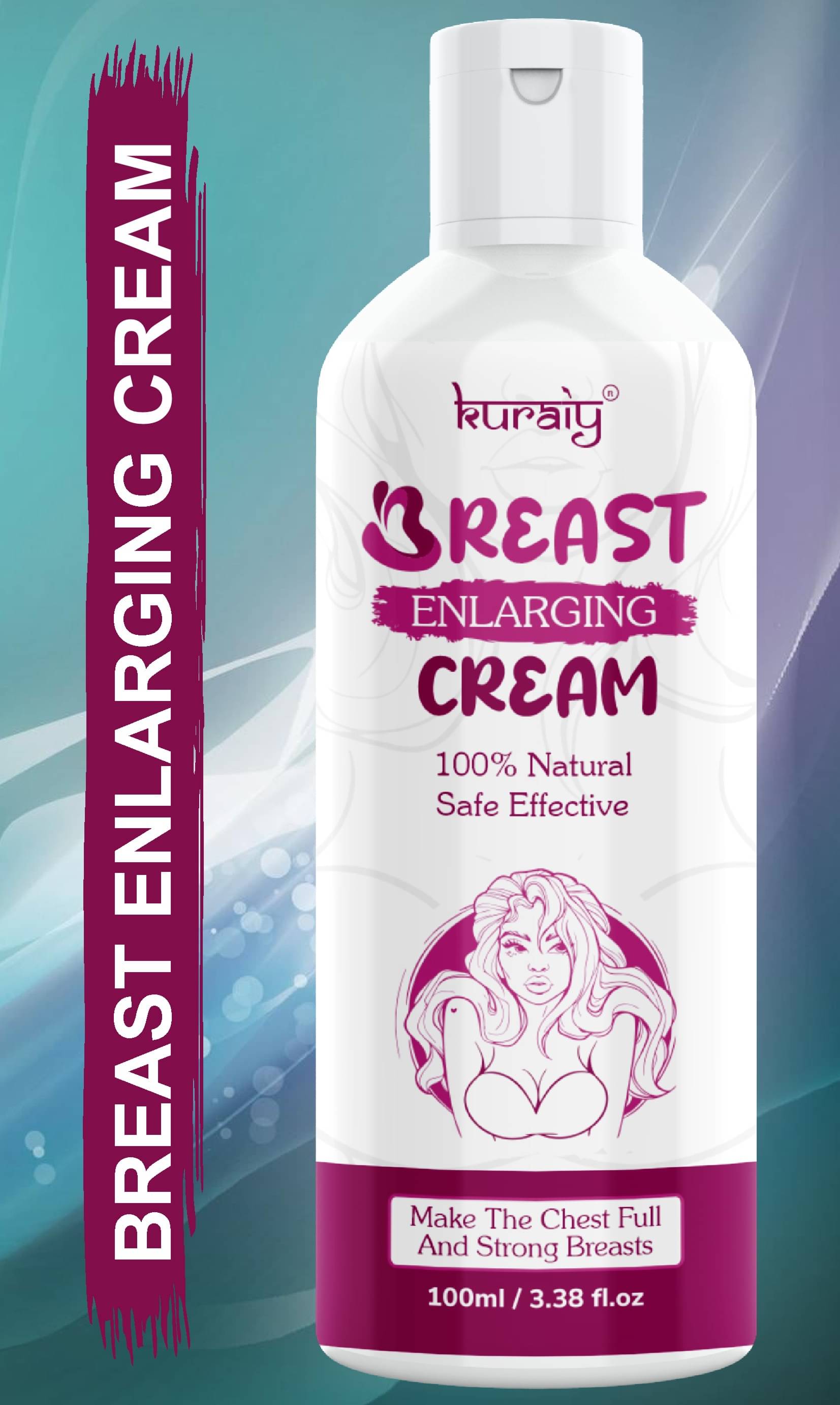     			KURAIY Breast Enlargement Cream Collagen Wrinkle Lift Firm Body Care Women care