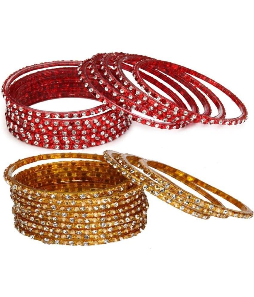 Somil Multicolor Bangle Set ( Pack of 24 ) Somil Multicolor Bangle Set ( Pack of 24 )
