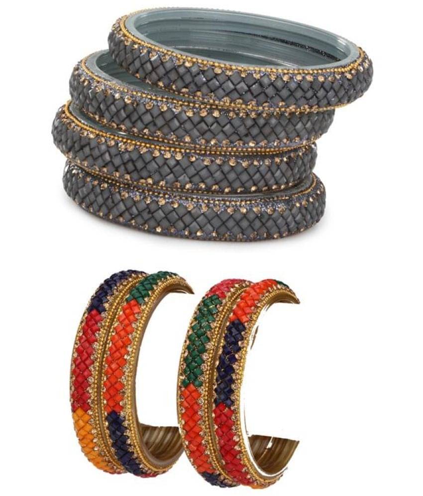 Somil Multicolor Bangle Set ( Pack of 24 ) Somil Multicolor Bangle Set ( Pack of 24 )
