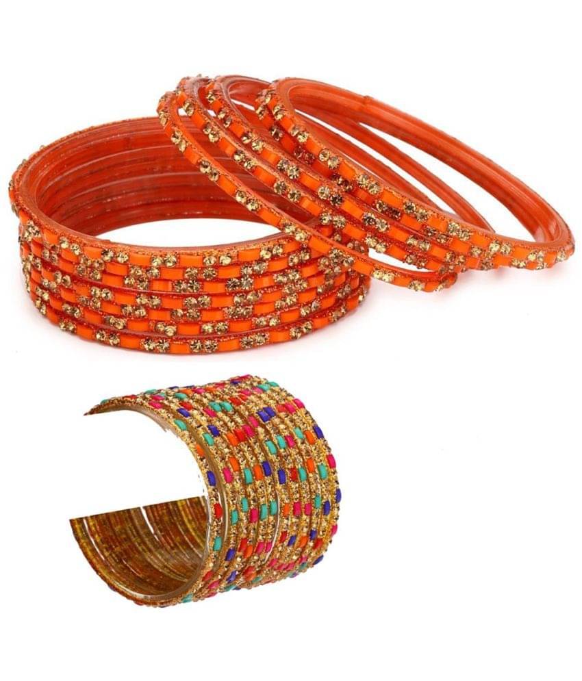 Somil Multicolor Bangle Set ( Pack of 24 ) Somil Multicolor Bangle Set ( Pack of 24 )
