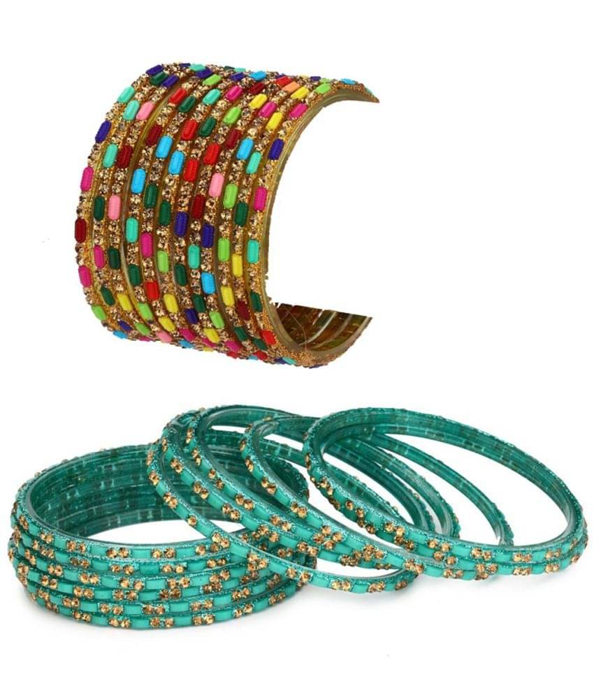 Somil Multicolor Bangle Set ( Pack of 24 )     			Somil Multicolor Bangle Set ( Pack of 24 )