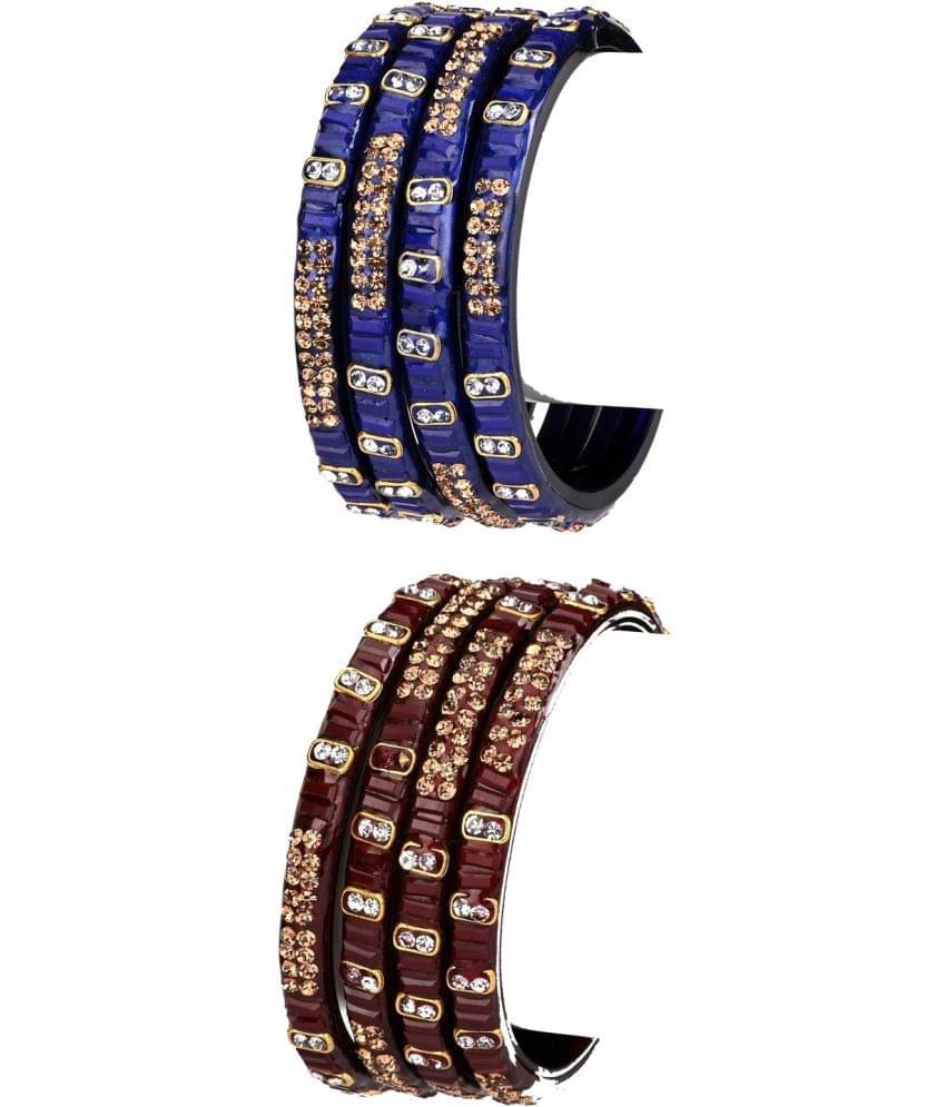 Somil Multicolor Bangle Set ( Pack of 8 ) Somil Multicolor Bangle Set ( Pack of 8 )