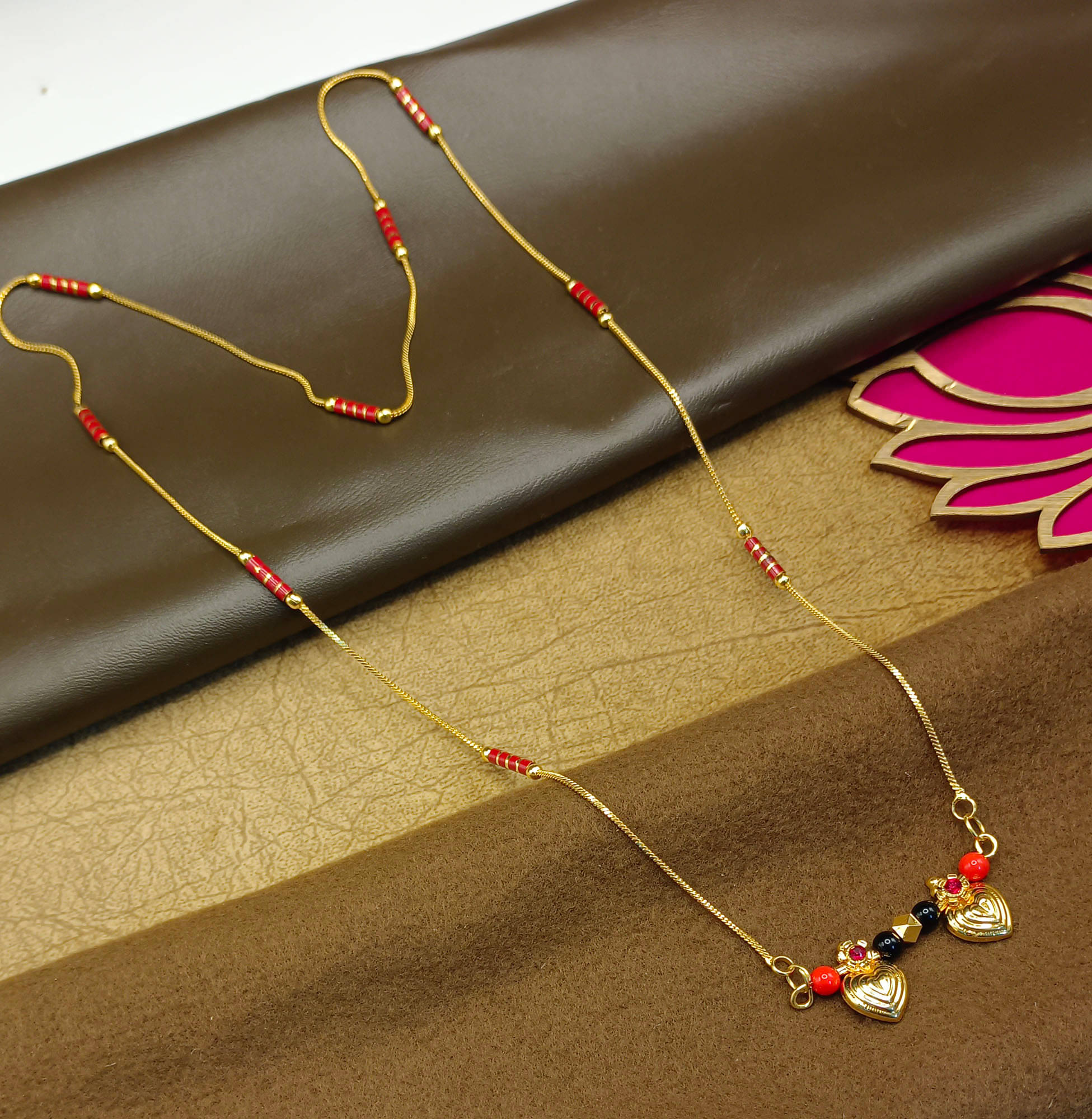 shankhraj mall Golden Mangalsutra ( Pack of 1 ) shankhraj mall Golden Mangalsutra ( Pack of 1 )