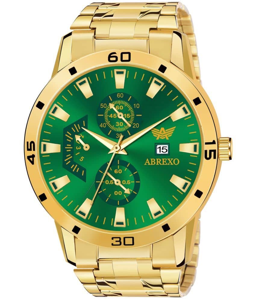 Abrexo Gold Stainless Steel Analog Men's Watch