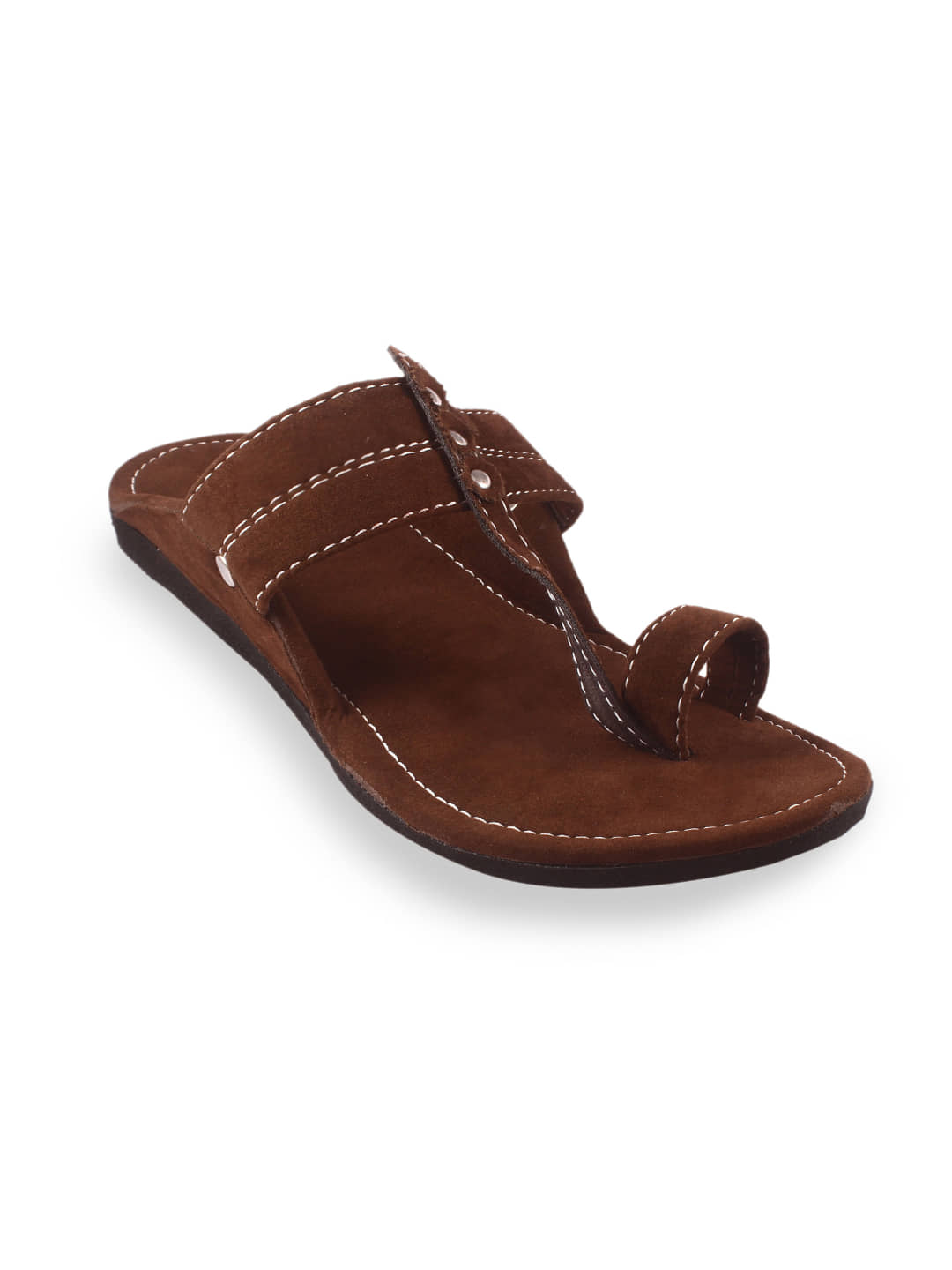 Anjaneya Creations Brown Men's Kolhapuris - Ethnic Shoes | Buy online on ZillyBuy