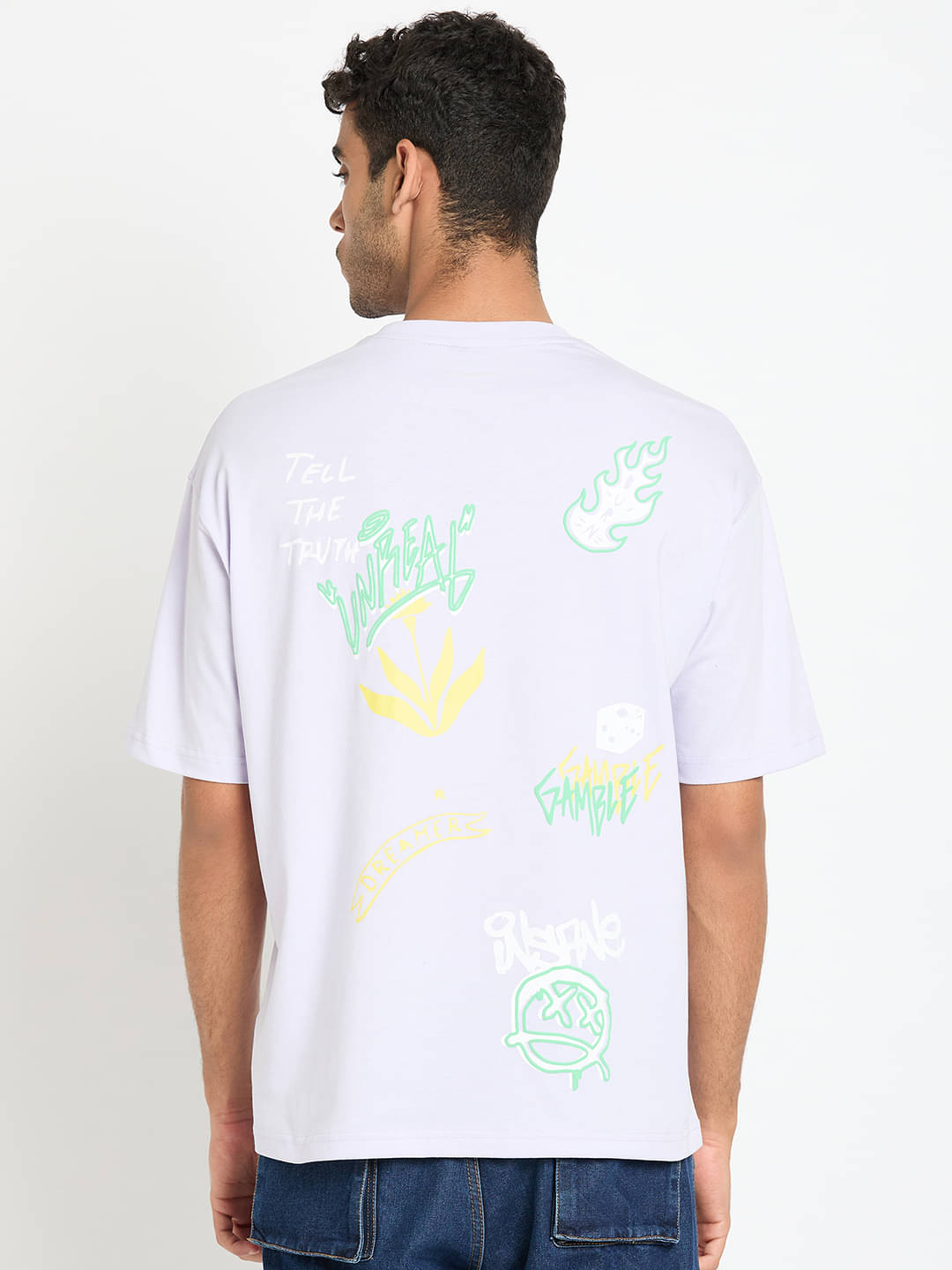 Club York Pack of 1 Cotton Blend Regular Fit Men's T-Shirt ( Lavender ) Club York Pack of 1 Cotton Blend Regular Fit Men's T-Shirt ( Lavender )