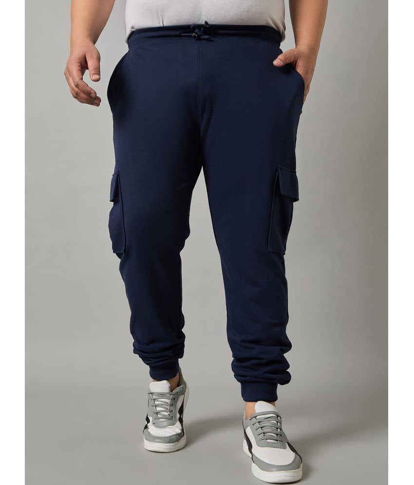Club York Navy Blue Fleece Men's Trackpants ( Pack of 1 ) - Track Pants | Buy online on ZillyBuy