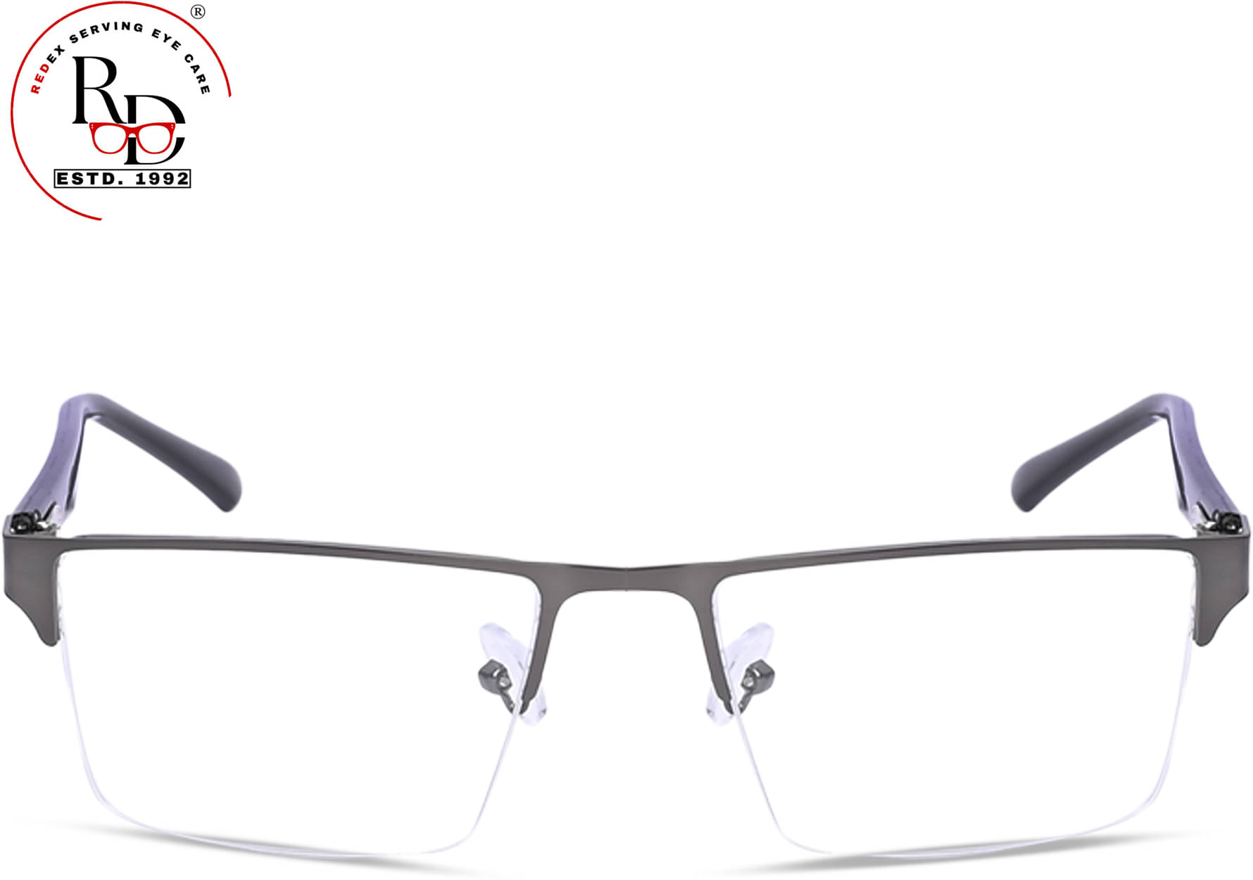 Redex Black Rectangular Eyeglass Frame ( Pack of 1 ) Redex Black Rectangular Eyeglass Frame ( Pack of 1 )