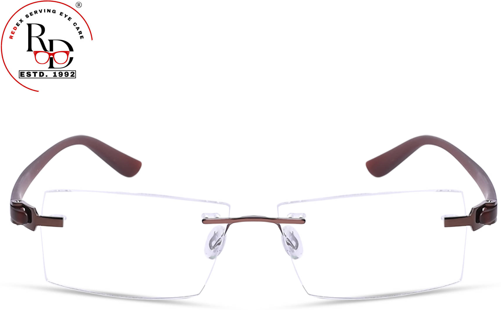 Redex Brown Rectangular Eyeglass Frame ( Pack of 1 ) Redex Brown Rectangular Eyeglass Frame ( Pack of 1 )