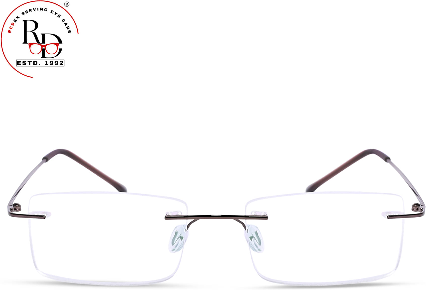 Redex Brown Rectangular Eyeglass Frame ( Pack of 1 ) Redex Brown Rectangular Eyeglass Frame ( Pack of 1 )